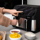 10L Digital Dual Zone Air Fryer w/ Dual Temperature Control