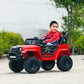 Jeep Inspired Remote Controlled Ride-on Electric Car (Red)