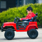 Jeep Inspired Remote Controlled Ride-on Electric Car (Red)