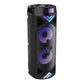 LED Portable Bluetooth Speaker with Multi-Coloured Lights & Remote Control