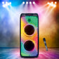 Large Powerful, Portable Party Speaker w/ LED Lights, RMS 120W