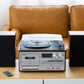 Audio Home Entertainment System (Brown) Turntable, CDs, Vinyl, Wireless Streaming & More