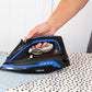 Cordless Steam Iron w/ Ceramic Soleplate, 360 degree Charging Base, Self-Cleaning