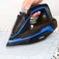 Cordless Steam Iron w/ Ceramic Soleplate, 360 degree Charging Base, Self-Cleaning