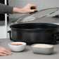 Non-Stick Electric Fry Pan 38cm Diameter, 240C Max - Dark Grey