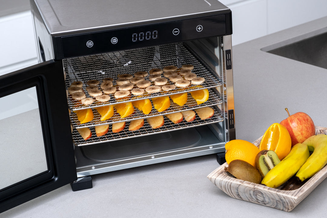 Stainless Steel Food Dehydrator with Large Capacity 6 Trays