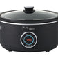 6.5L Digital Slow Cooker w/ Ceramic Pot, 300W, LED, 3 Programs