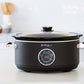 6.5L Digital Slow Cooker w/ Ceramic Pot, 300W, LED, 3 Programs