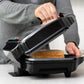 Sandwich Press w/ 3 Interchangeable Plates Incl Toasties & Waffles