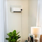 Wall-Mounted Heater & Fan with Remote Control