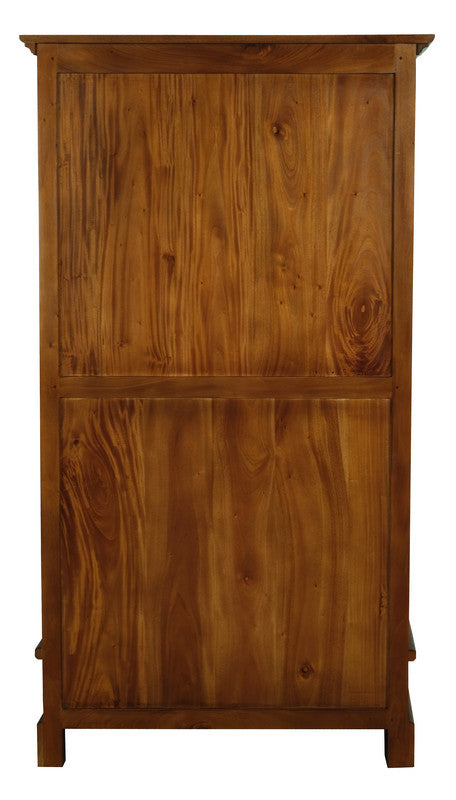 Tasmania 2 Drawer Bookcase (Light Pecan)