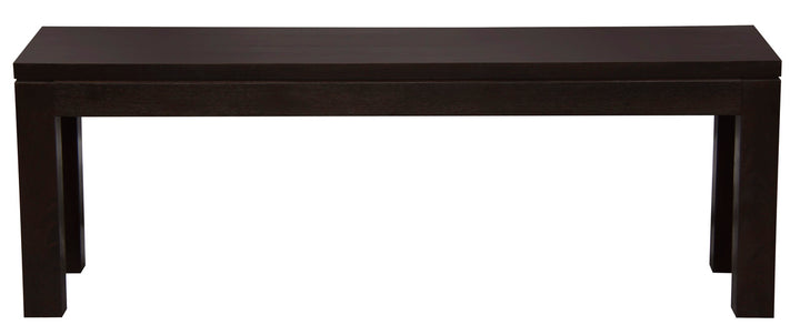 Tilda Solid Mahogany Timber Bench (Chocolate)