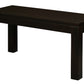 Amsterdam Solid Timber Bench 90 x 35 cm (Chocolate)