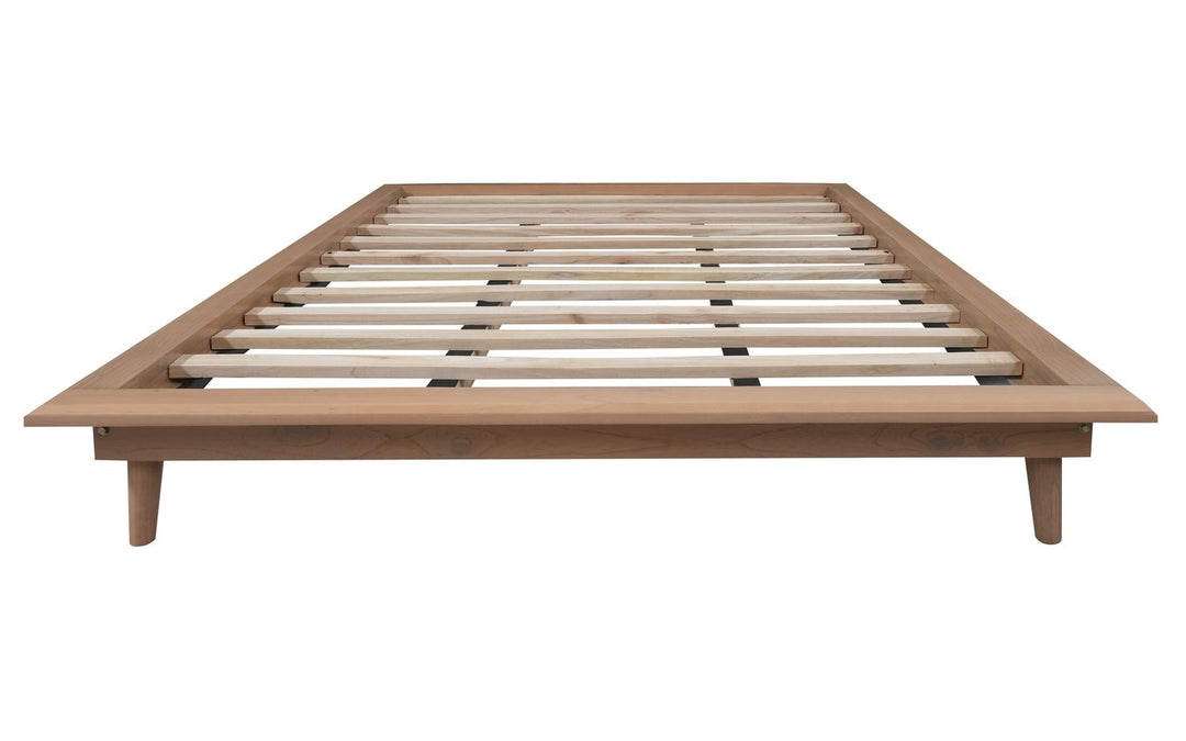 Gatsby Queen Size Platform Bed Base (Natural)