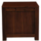 Amsterdam Solid Mahogany Timber 1 Drawer Bedside Table (Mahogany)