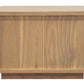 Oscar 1 Drawer Low Bedside Table (Natural)