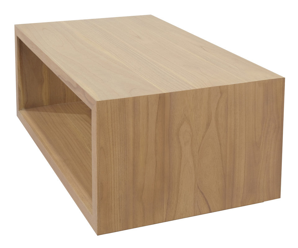 Oscar Solid Mindi Timber Coffee Table (Natural)