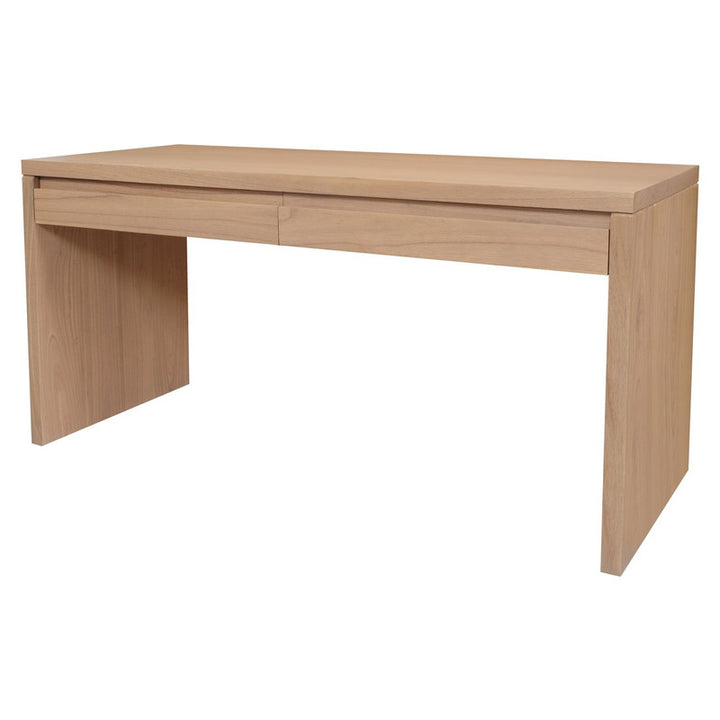 Apollo 2 Drawer Writing Desk (Natural)