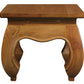 Dynasty Solid Mahogany Timber Lamp Table (Light Pecan)