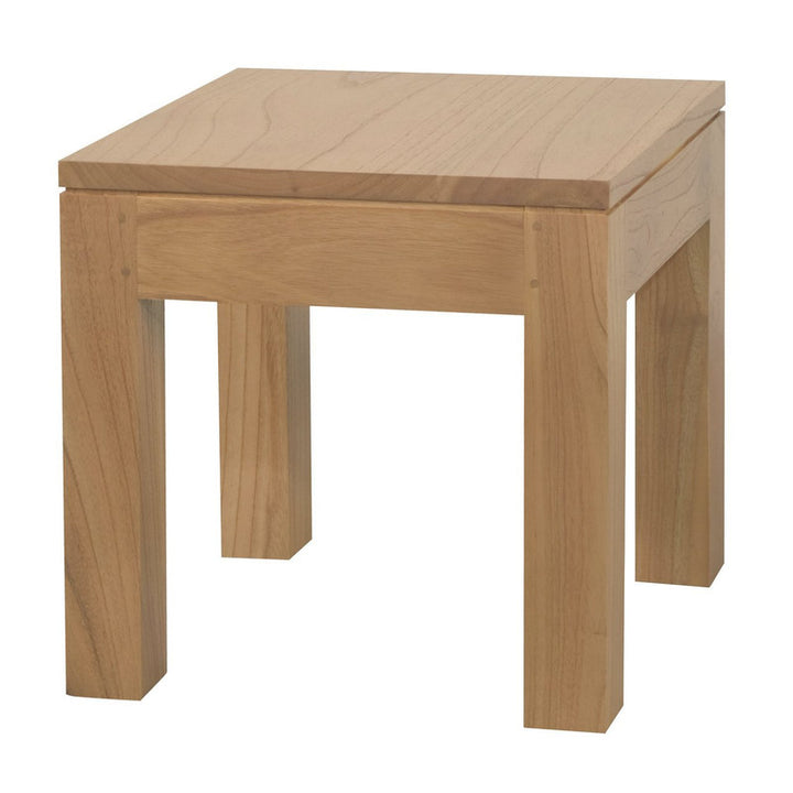 Amsterdam Solid Timber Lamp Table (Natural)