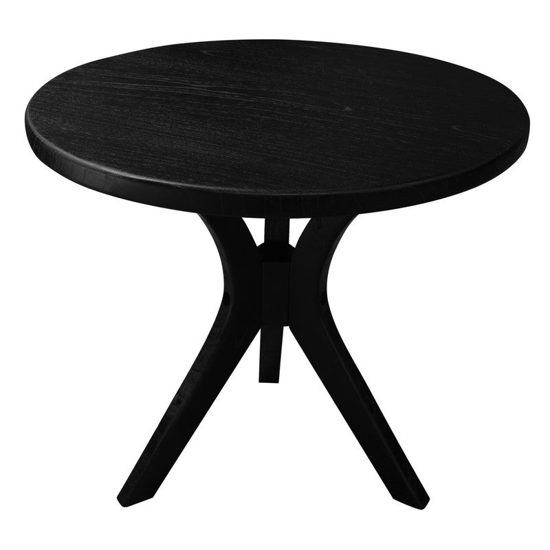 Gatsby Round Side Table - Large (Black)