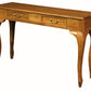 Queen Ann 2 Drawer Sofa Table (Light Pecan)