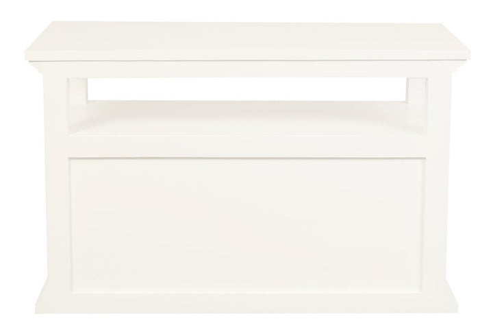 Tasmania 2 Door TV Stand (White)