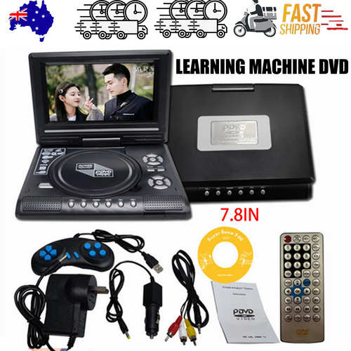 7Inch Portable Dvd Player CD Card Hd 16:9 Lcd Large 270-Degree Rotation Screen