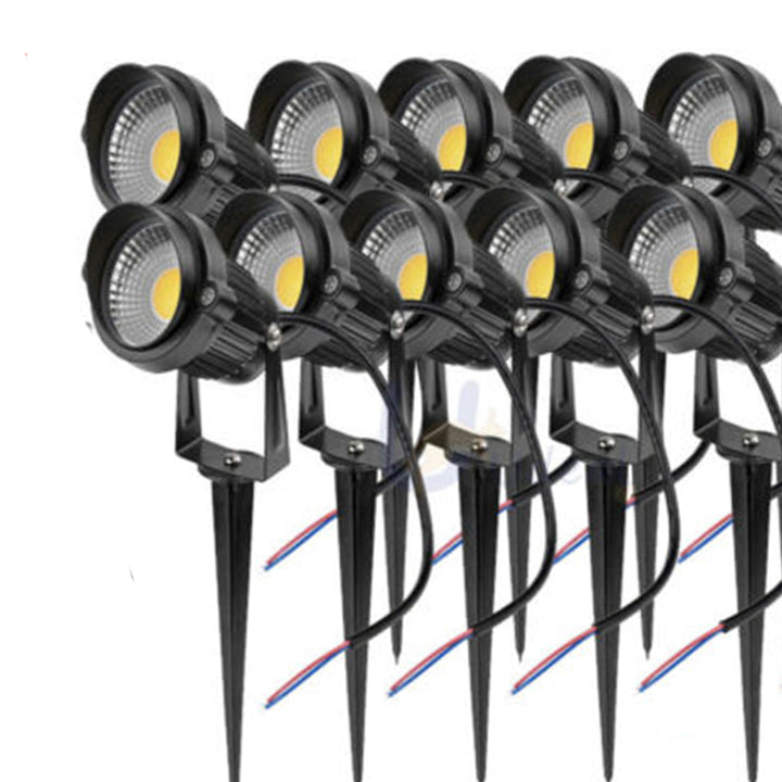 10X 12V LED waterproof Outdoor Garden Spotlights landscape light Lamp Yard Flood