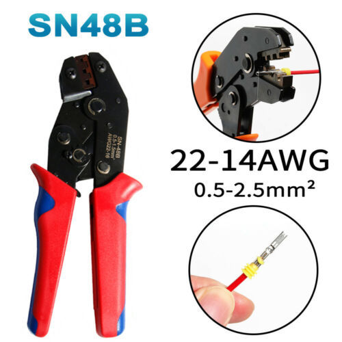 Assorted Waterproof Insulated Electrical Wiring Connectors Crimp Terminals Plier