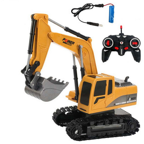 1:24 RC Digger Remote Control Excavator Construction Truck Vehicle RC Toys 6CH