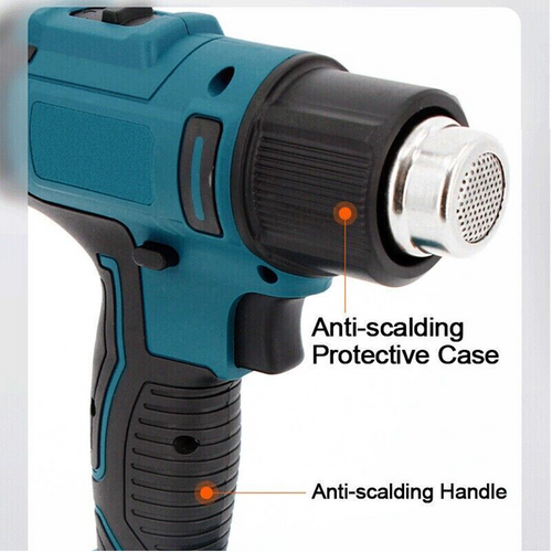 2200W Cordless Heat Gun Hot Air Gun Temperature 300~580 Degree Celsius For Makita 18V Battery