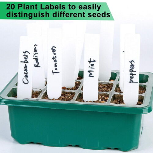 10 Set 12 Hole Plant Seed Grow Box Propagation Nursery Seedling Starter Tray