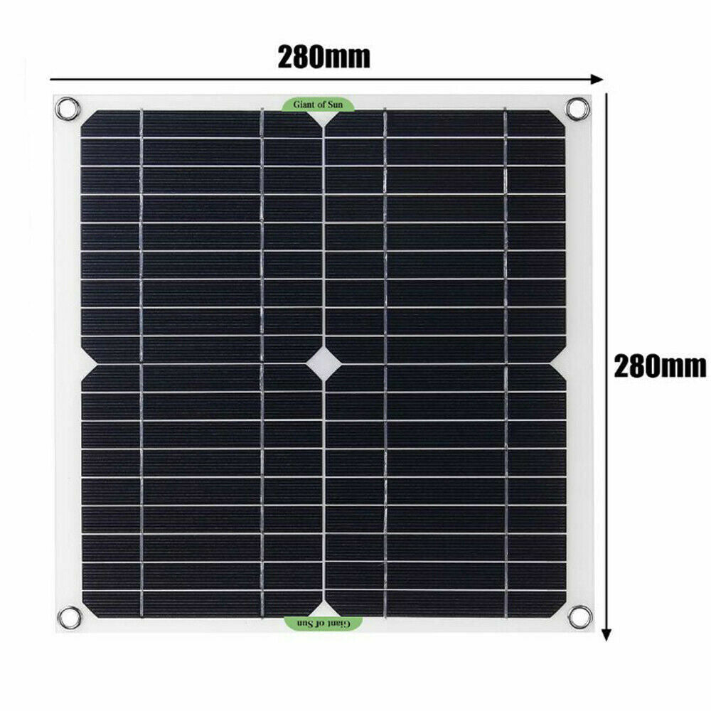 200W 12V Solar Panel Kit With Regulator 200 watt Mono Caravan Camping Charger