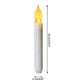 6XLED Flameless Candles Light Taper wih Battery Operated Party Wedding