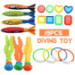 Kids Pool Diving Toys Set Underwater Games Fun Swimming Training Summer Toys