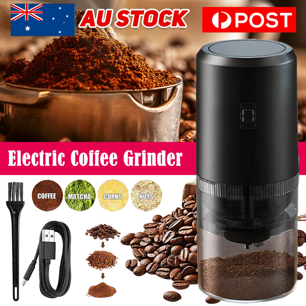 Electric Coffee Grinder Grinding Milling Bean Nut Spice Herbs Blender Machine AU