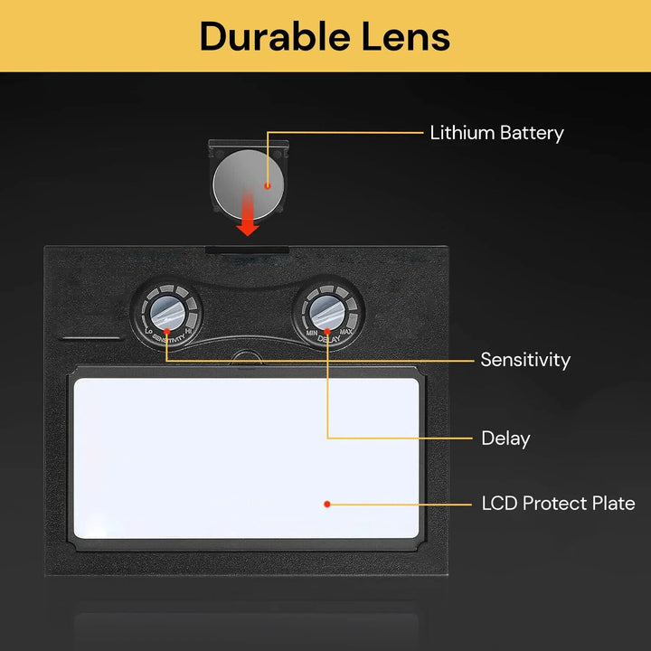 Transformer Solar Welding Helmet Auto Darkening Welder Soldering Lens ARC TIG MIG MAG Mask
