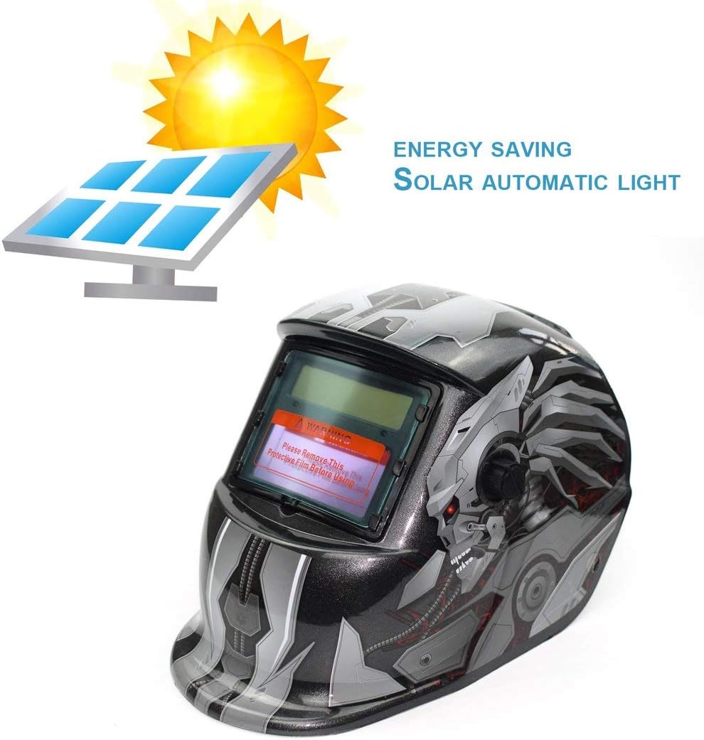 Transformer Solar Welding Helmet Auto Darkening Welder Soldering Lens ARC TIG MIG MAG Mask