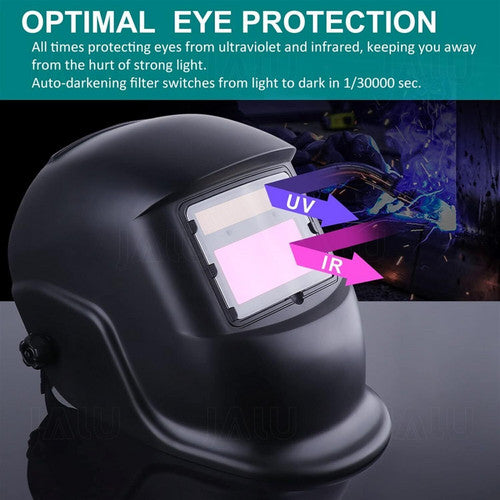 Flag Solar Welding Helmet Auto Darkening Welder Soldering Lens ARC TIG MIG MAG Mask