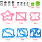 16 PCS Sandwich Cutter Kids DIY Toast Mold Bread Food Moulds Xmas Gift