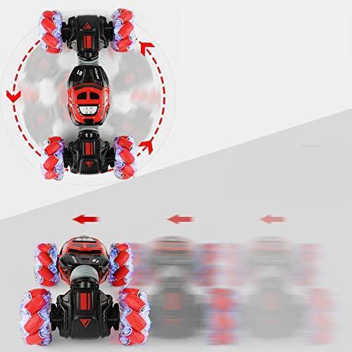 4WD Stunt Car RC Hand Gesture Sensing Off Roader Remote Control Off-Road Gifts Red