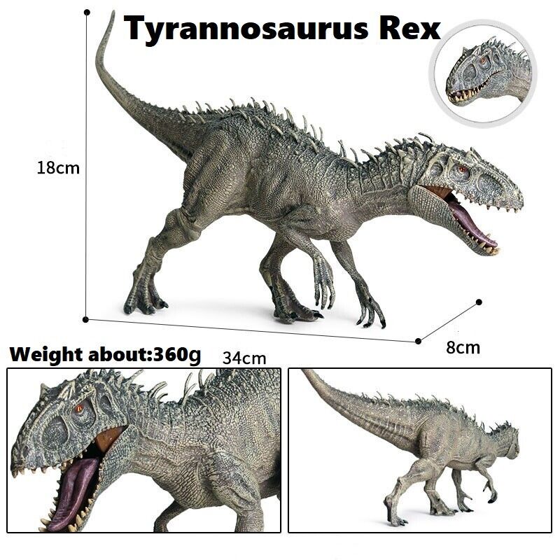 Dinosaur Toy Jurassic World Indominus Rex Tyrannosaurus Indoraptor Figure Model