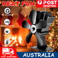 5 Blades Stove Fan Heat Powered Fireplace Accessory Wood Burning Stove Fan