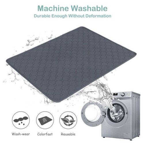 100X70cm Washable Pet Dog Pee Pad Reusable Cat Puppy Training Wee Absorbent Mat Pads Bed