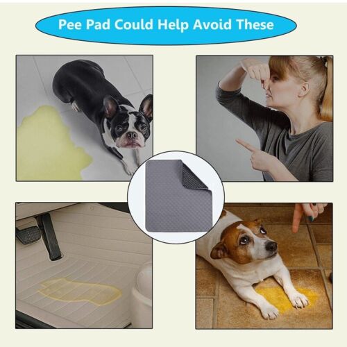 100X70cm Washable Pet Dog Pee Pad Reusable Cat Puppy Training Wee Absorbent Mat Pads Bed