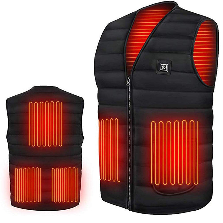 Heated Vest for Men & Women, Smart heated Jacket, Battery Not Included 3XL