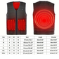 Heated Vest for Men & Women, Smart heated Jacket, Battery Not Included 3XL