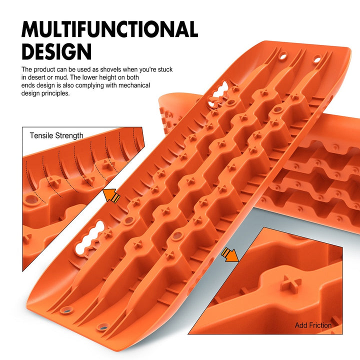 X-BULL 10 Pairs of Recovery tracks Boards Traction 10T Sand tracks/ Mud /Snow Gen 2.0