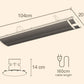 BIO Outdoor Strip Radiant Heater Alfresco 2000W Ceiling Wall Mount Heating Bar Panel